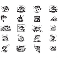 Crappie Fishing SVG Bundle 