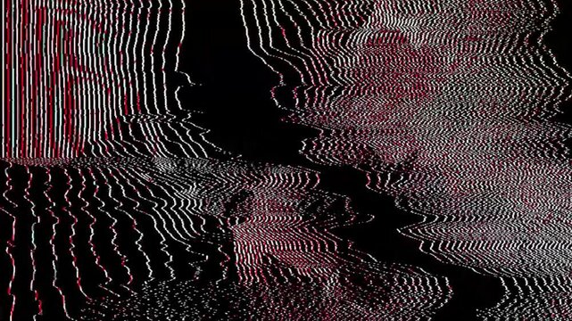 A high-octane animated glitch sequence, heavily saturated with gritty industrial elements, datamosh artifacts, and a distinct cyberpunk aesthetic. This composition is meticulously crafted for tech-dri