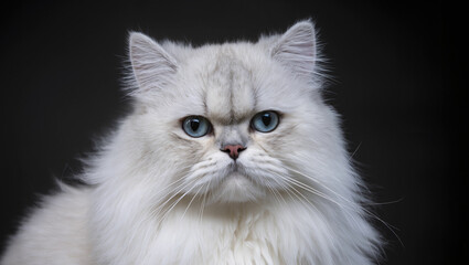 white persian cat