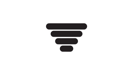 Bee logo in minimalist style with simple black color on white background for branding