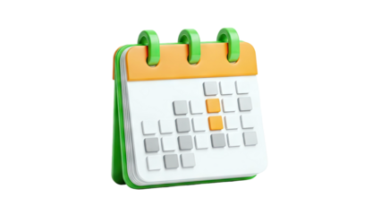 3D Calendar Icon