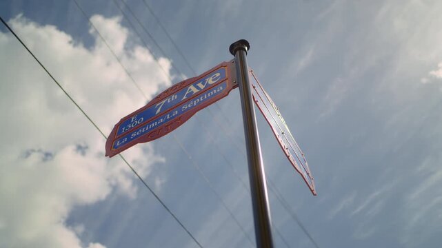 An Ybor sign.