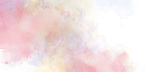 Vector purple shades and blue watercolor paper textured illustration for grunge design. © Kohinur