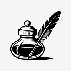 Black and white vector icon set 23.eps