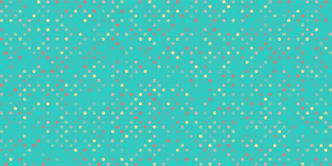 Cheerful pastel polka dot pattern.  Perfect for backgrounds, textiles, websites, or any design needing a playful, retro vibe