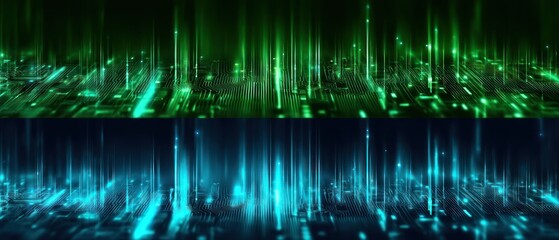 Abstract digital data streams background