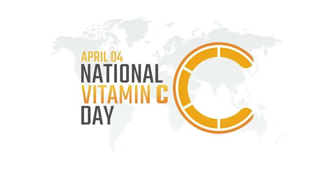national vitamin c day motion video, ideal for national vitamin c day celebration