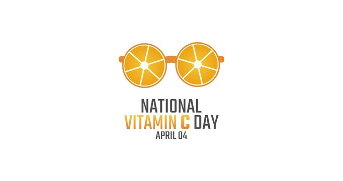 national vitamin c day motion video, ideal for national vitamin c day celebration