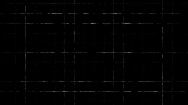 Dark minimalist grid background with white lines 4K UHD elegant tech layout