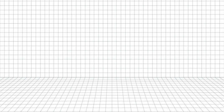 grid square graph line full page on white paper background, paper grid square graph line texture of note book blank, grid line on paper white color, empty squared grid graph paper.
