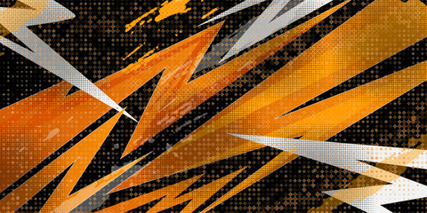 Abstract grunge background for extreme jersey team, racing, cycling, football, gaming, car wrap. Vector Eps © adi mustofa