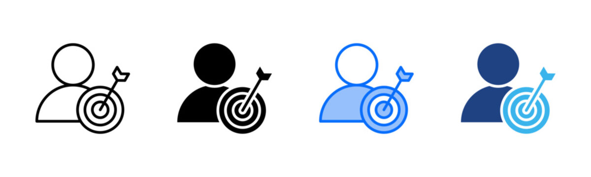 Clarity Of Role icon set multiple style collection