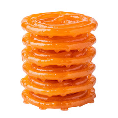 Traditional Indian Jalebi Dessert for Ramadan and Eid Celebrations