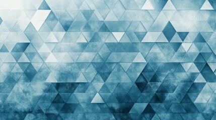 Abstract blue triangles background geometric digital art with minimalist design blue abstract geometric background with minimalist triangles.