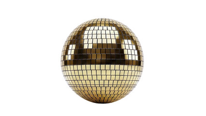Fototapeta premium Gold Disco Ball