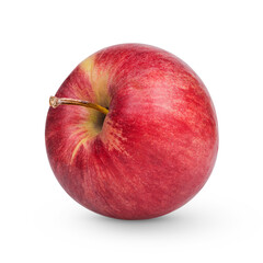 Fresh apple isolated on transparent background. (.PNG)