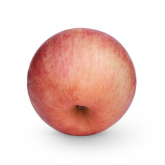 Fresh apple isolated on transparent background. (.PNG)