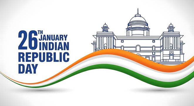 Celebrating 26th january indian republic day