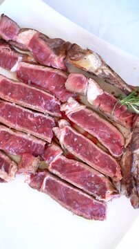 A close up of a piece of meat with a lot of meat on it