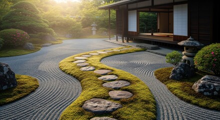 the house in the garden