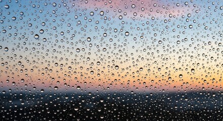 rain drops on window