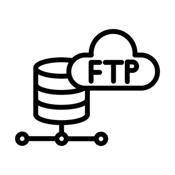 FTP Server Vector Icon