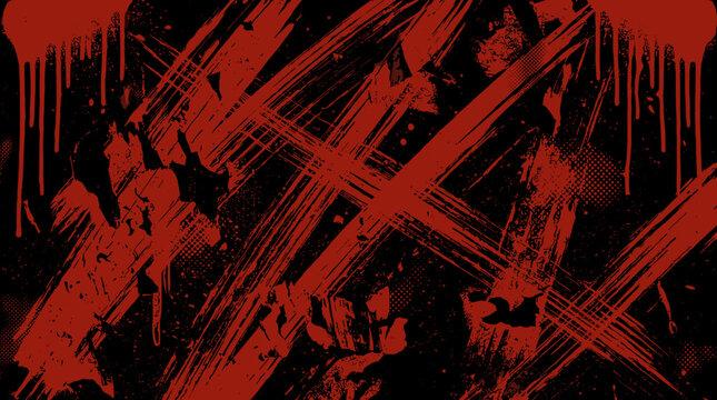 Red grunge abstract background vector