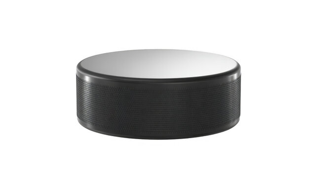 Hockey Puck isolated ice hockey isolated on a transparent background