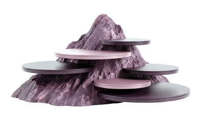 Tiered Display Stand on Rocky Mountain