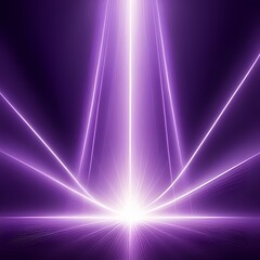 Stunning purple light streaks radiating outward creating dynamic energy, perfect for technology, innovation, or futuristic concepts with modern design appeal