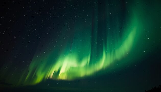 Abstract background with aurora borealis.