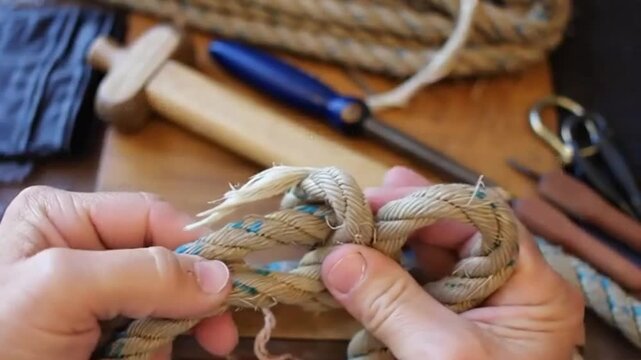 Step-by-Step Tutorial: Tying a Traditional Eye Splice Knot for Durable Rope Loops