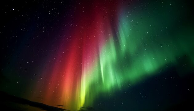 Abstract background with aurora borealis.
