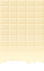 とろけるホワイト板チョコレート_縦