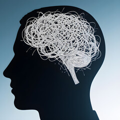 Conceptual Image of Finding Mental Clarity and Peace