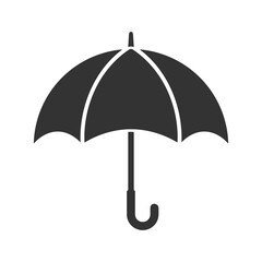 Umbrella icon isolated on transparent background