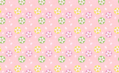 桜の背景イラスト