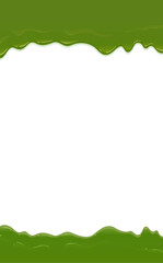 とろける抹茶チョコレートの上下フレーム_縦