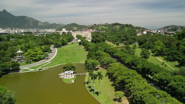 Quinta da Boa Vista no Rio de Janeiro