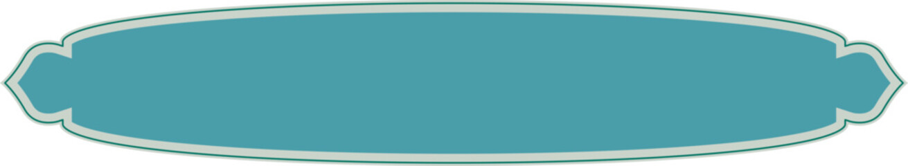 Islamic Banner Label