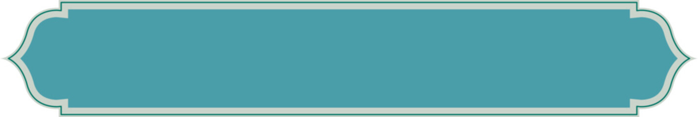 Islamic Banner Label