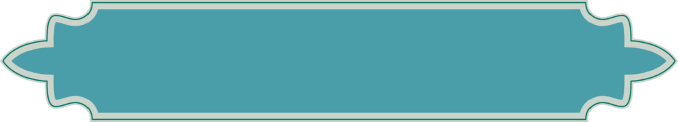 Islamic Banner Label