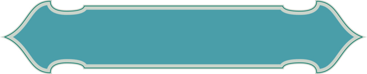 Islamic Banner Label
