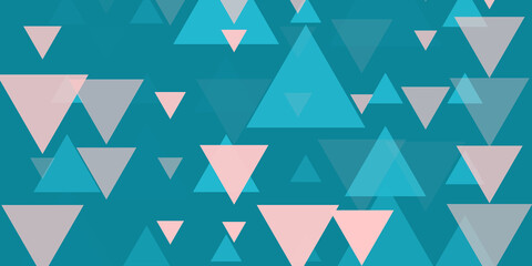 Abstract Geometric Triangle Pattern Background