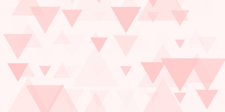 Abstract Pink Triangle Background