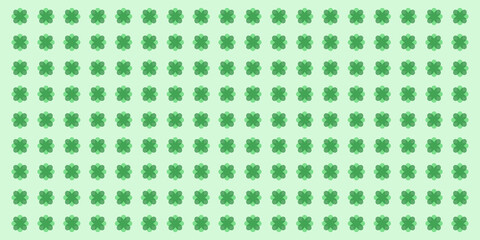 Green Floral Pattern Background