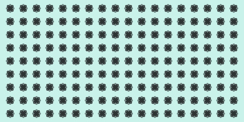 Repeating Pattern of Dark Squares on a Light Blue Background