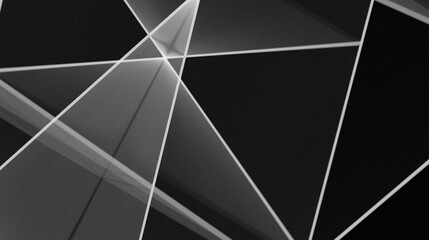 abstract black and grey with geometric line pattern