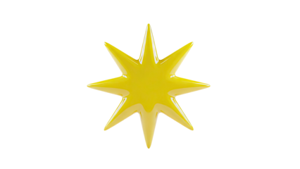 Shiny Yellow Star