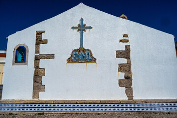 Small Chapel of Nossa Senhora da Boa Viagem in Ericeira ,Portugal